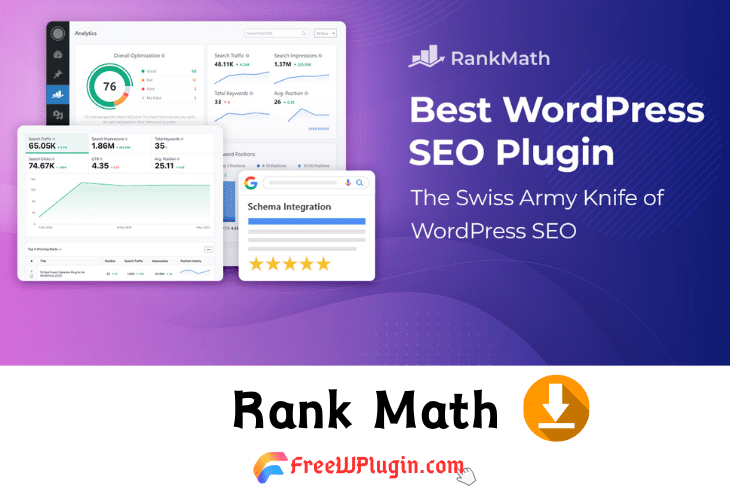 Rank Math Pro v3.0.65完美破解付费Wordpress SEO插件免费下载