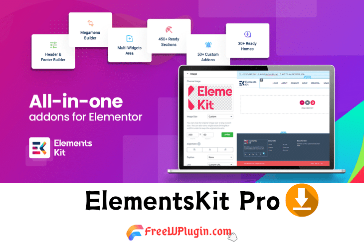 ElementsKit Pro v3.4.1完美破解付费Elementor扩展插件免费下载