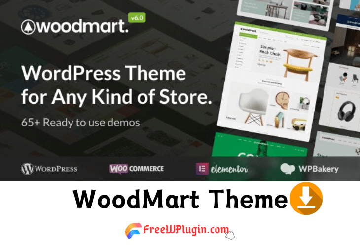 WoodMart v7.4.3完美破解付费Woo电商主题免费下载