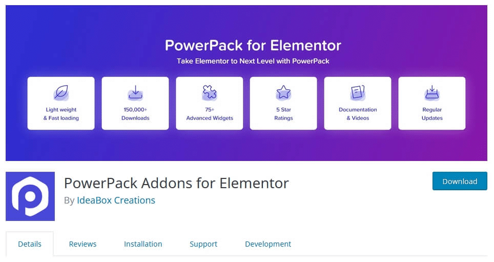 PowerPack Addons for Elementor Premium v2.10.11完美破解付费Elementor扩展插件免费下载