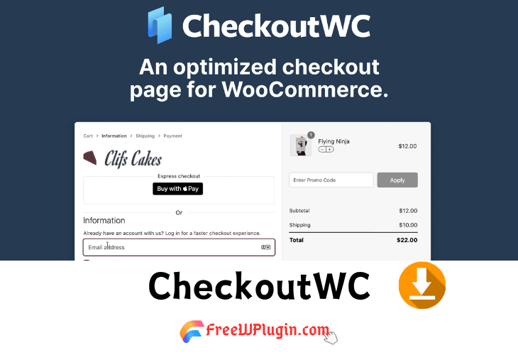 CheckoutWC v9.0.12完美破解Woo购物车优化体验插件免费下载