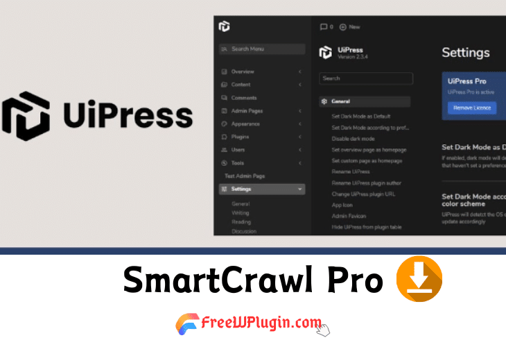 UiPress Pro v3.2.20完美破解Wordpress后台美化UI插件免费下载