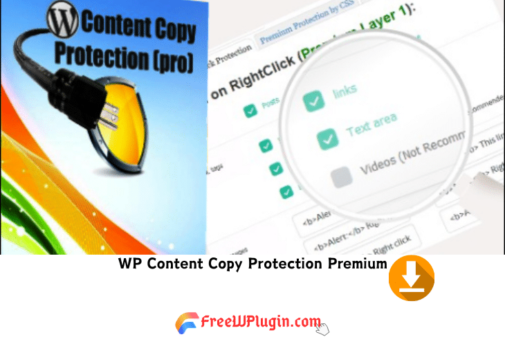 WP Content Copy Protection Premium v14.8完美破解Wordpress内容保护插件免费下载