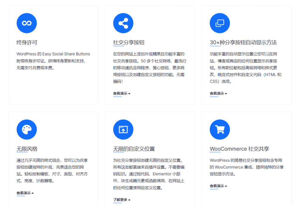 Easy Social Share Buttons v3.9.4 完美破解WordPress社交媒体分享插件免费下载