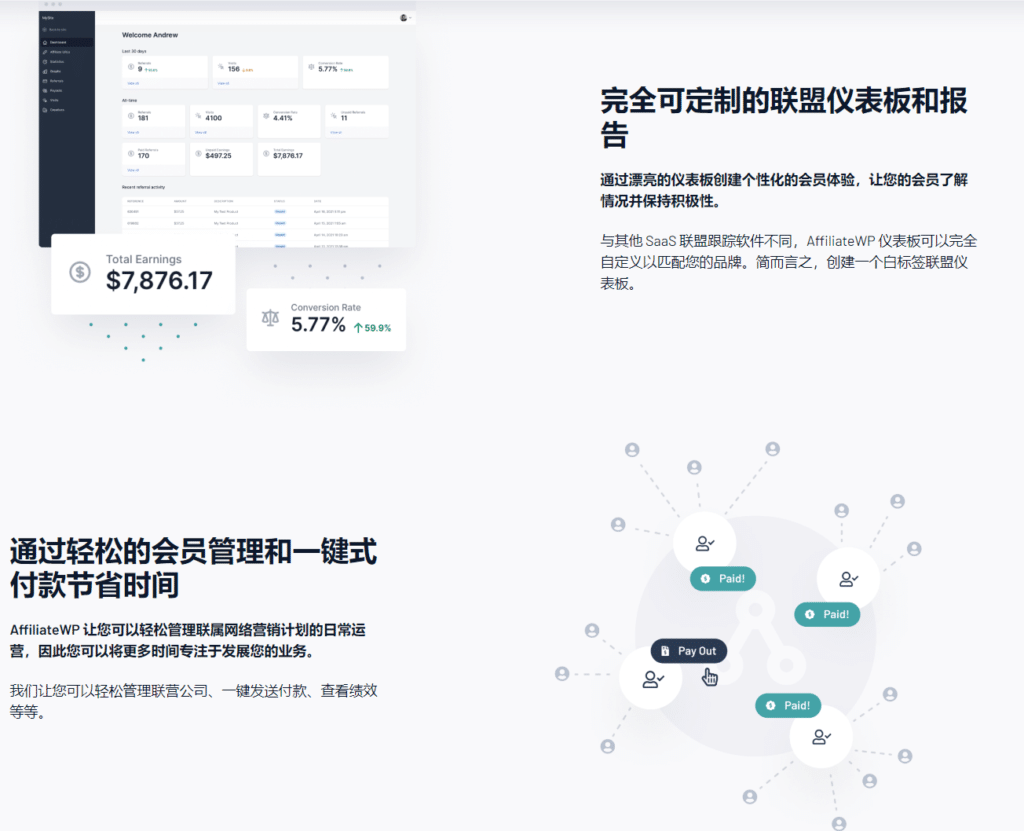 AffiliateWP v2.23.2完美破解Wordpress返利联盟插件免费下载