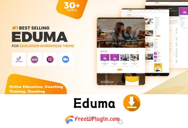 Eduma v5.4.5完美破解LMS教育行业主题免费下载