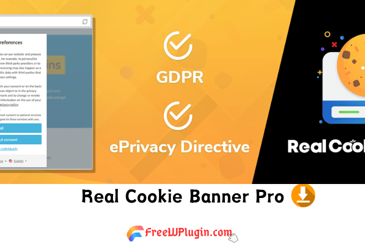 Real Cookie Banner Pro v4.7.5完美破解Wordpress GDPR横幅合规插件免费下载