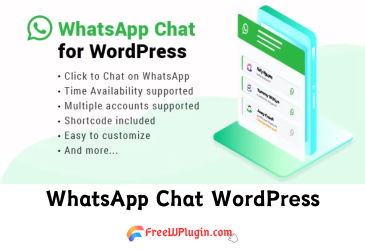 WhatsApp Chat WordPress v3.6.4完美破解聊天工具插件免费下载