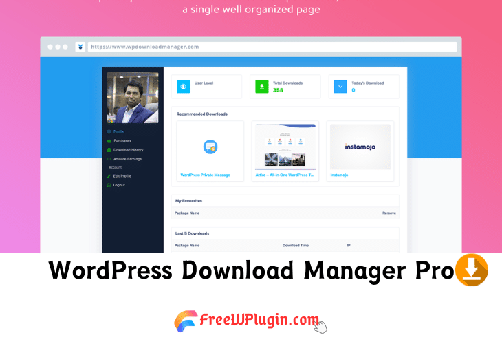 WordPress Download Manager Pro v6.5.3完美破解Wordpress资源下载管理插件免费下载