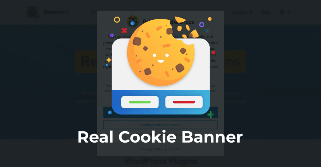 Real Cookie Banner Pro v4.7.5完美破解Wordpress GDPR横幅合规插件免费下载