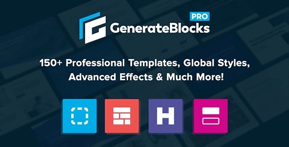 GenerateBlocks Pro v1.7.0完美破解Wordpress 古腾堡区块扩展插件免费下载