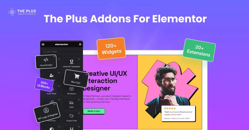 The Plus Addon v5.5.1完美破解付费Elementor扩展插件免费下载