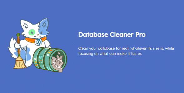 Database Cleaner Pro v1.0.5完美破解Wordpress数据库清理插件免费下载