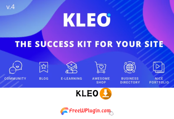 KLEO v5.3.0完美破解付费BuddyPress主题免费下载