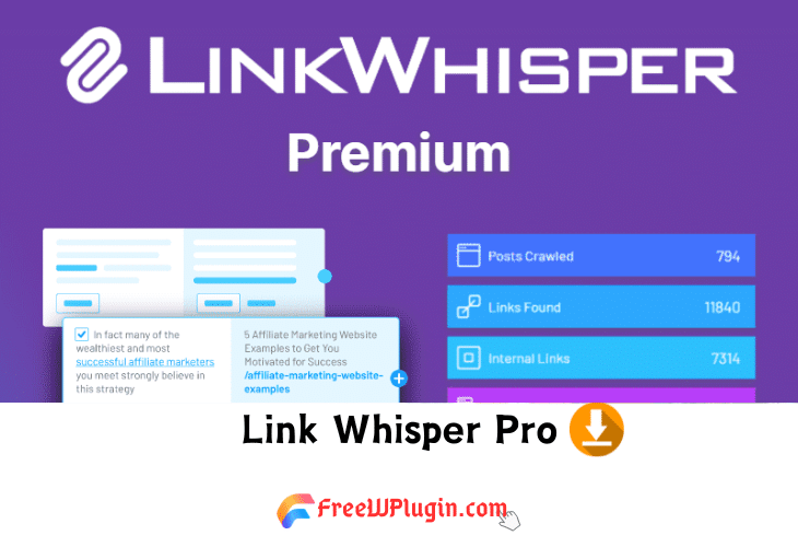 Link Whisper Pro v2.4.4完美破解Wordpress 内链优化插件免费下载