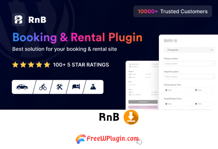 RnB v17.0.2完美破解Wordpress预定和租售插件免费下载