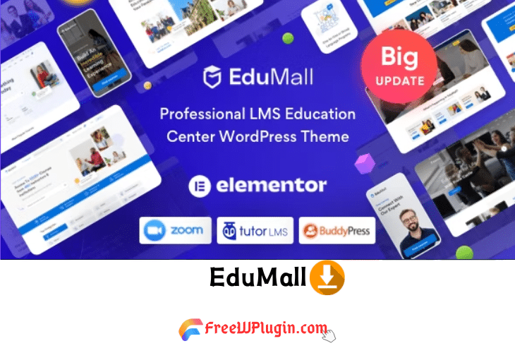 EduMall v3.9.7完美破解付费LMS教育主题免费下载