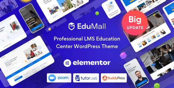 EduMall v3.9.7完美破解付费LMS教育主题免费下载