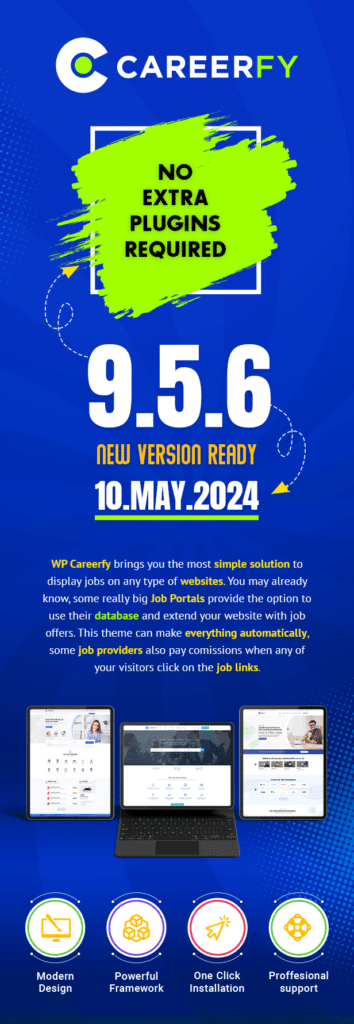 Careerfy v9.5.6完美破解付费求职门户主题免费下载