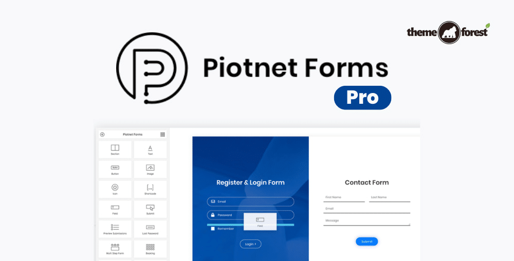 Piotnet Forms Pro v2.1.21完美破解Wordpress定制表单生成器插件免费下载