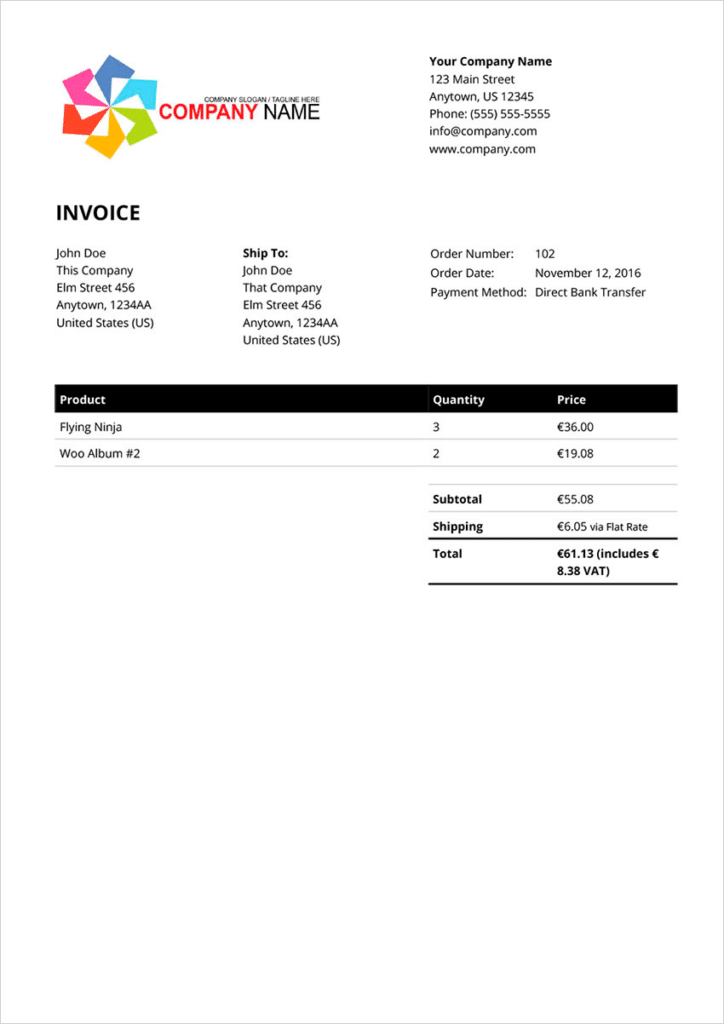 WooCommerce PDF Invoices v5.0.5完美破解Woo发票管理插件免费下载