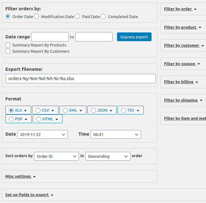 WooCommerce Export Orders v5.5.1完美破解Woo客户/订单/优惠券导出插件免费下载