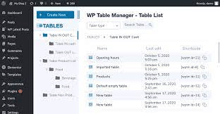 WP Table Manager v4.1.0完美破解Wordpress专业表格插件免费下载