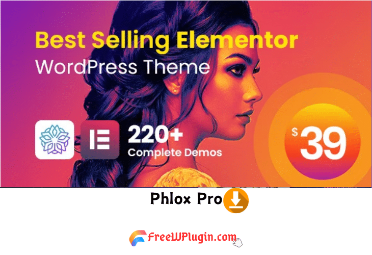 Phlox Pro v5.16.2 完美破解付费Elementor多用途主题免费下载