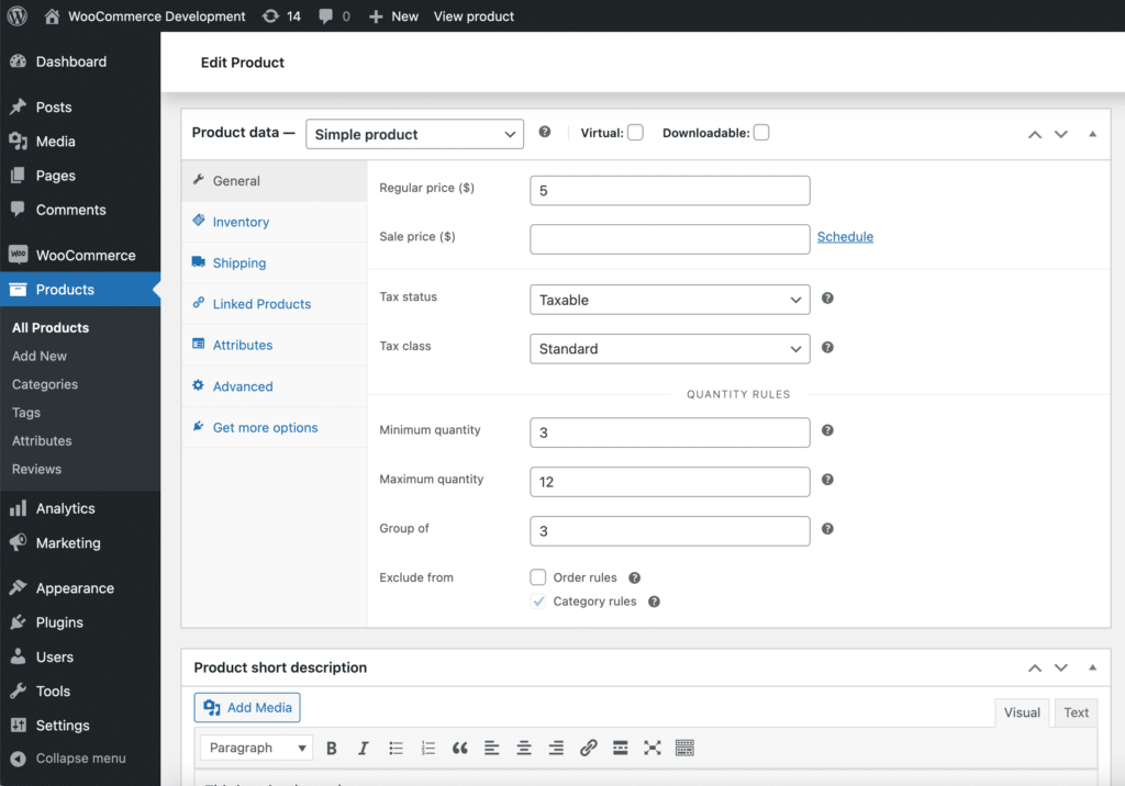 WooCommerce Min/Max Quantities v4.3.1 完美破解限制购买数量插件免费下载