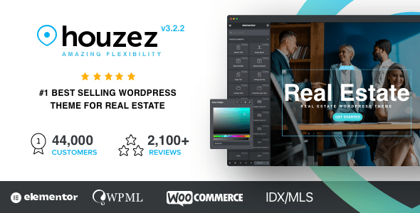 Houzez v3.2.2 完美破解付费房地产和公司主题免费下载