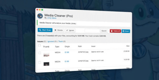 Media Cleaner Pro v6.7.6 完美破解Wordpress强大的媒体清理插件免费下载