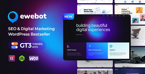 Ewebot v3.0.9 完美破解付费营销服务类主题免费下载