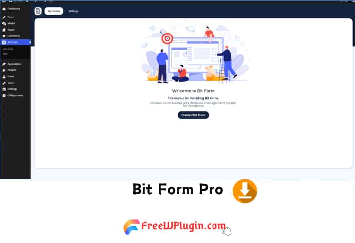 Bit Form Pro v2.7.0 完美破解Wordpress表单构建器插件免费下载